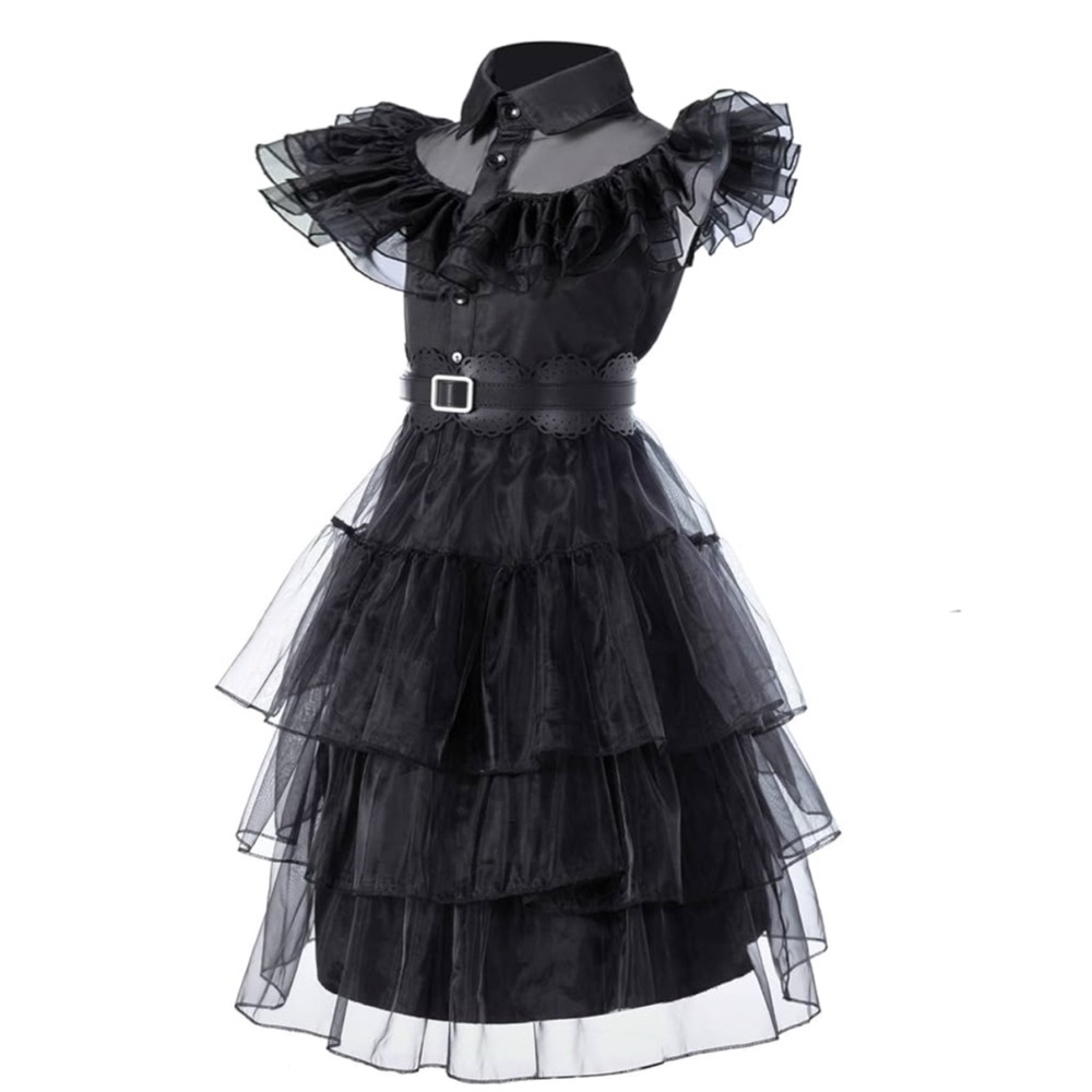 Girls 9-10Y Wednesday Costume Set